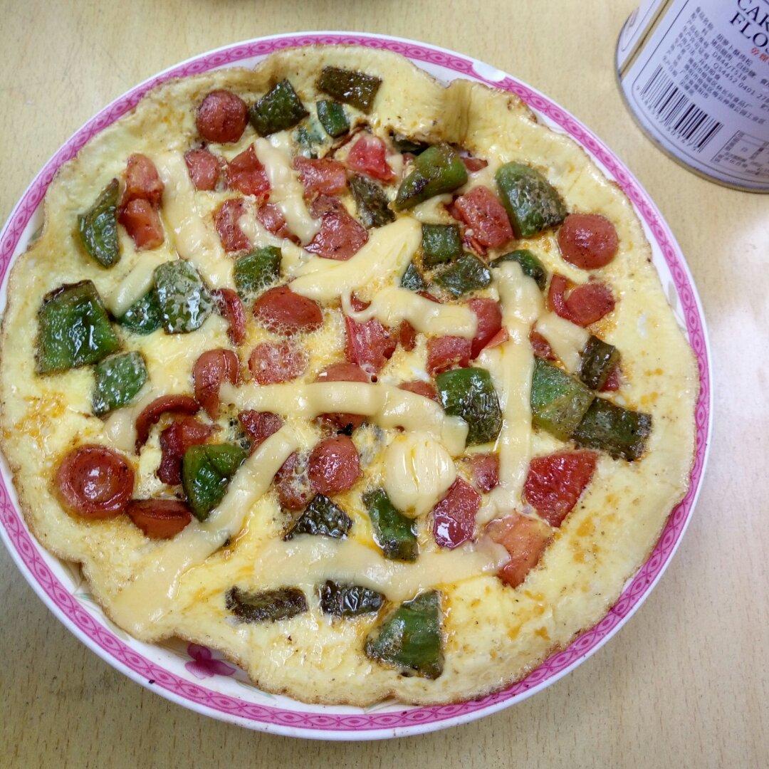 Omelet Pizza （蛋饼匹萨）