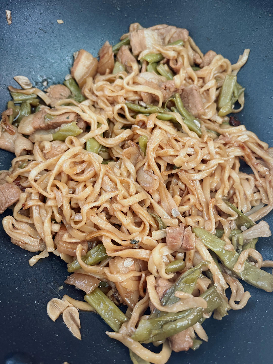 家庭版豆角焖面