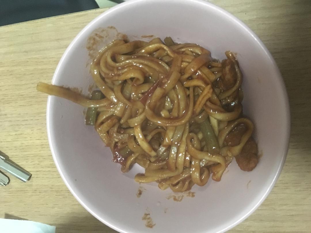 豆角焖面（简单易学）