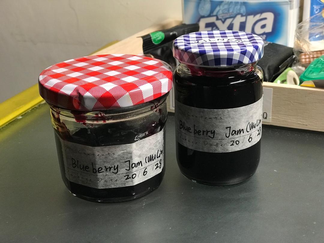 蓝莓果酱