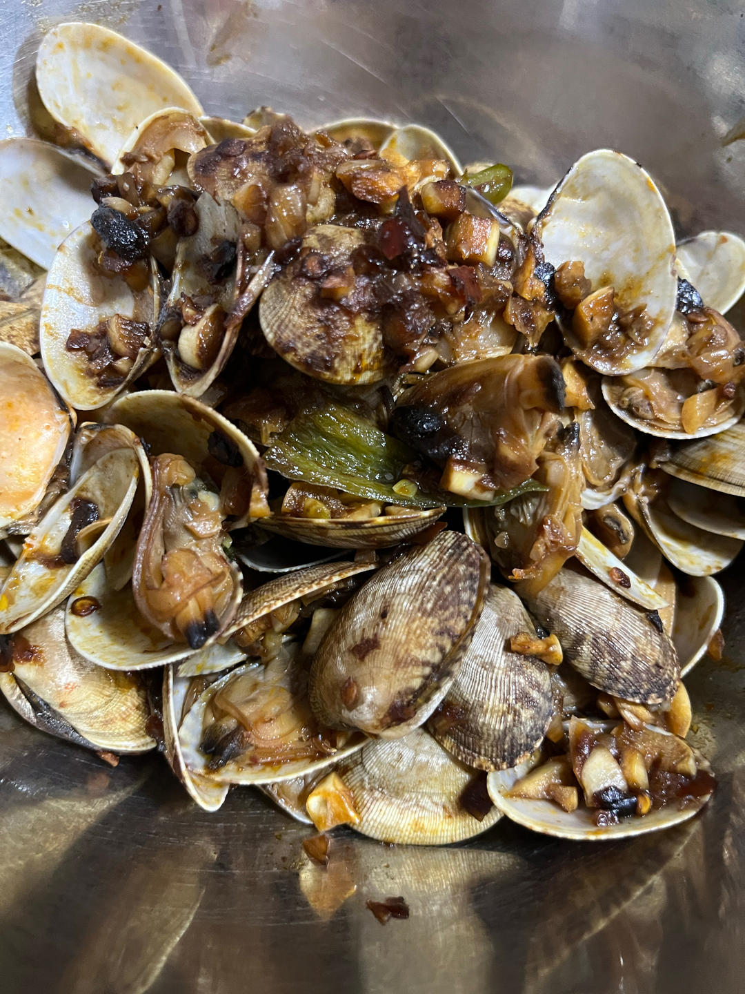 爆炒花蛤
