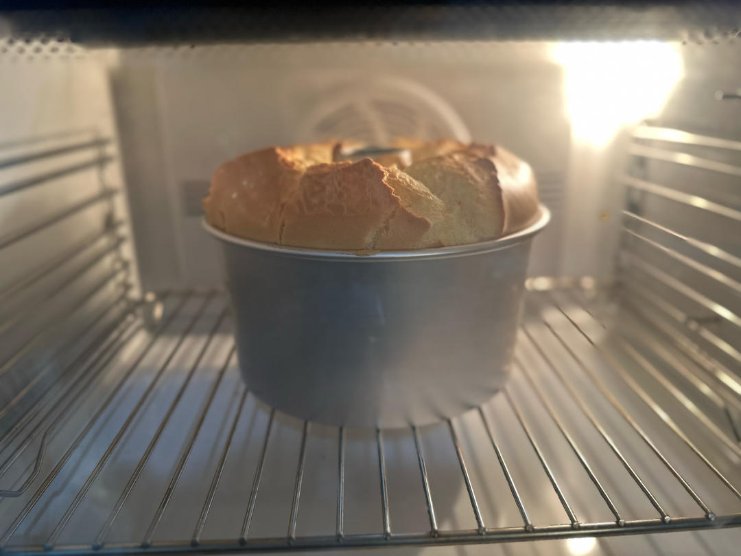 经典戚风——拜拜蛋糕（中空、圆模均可）