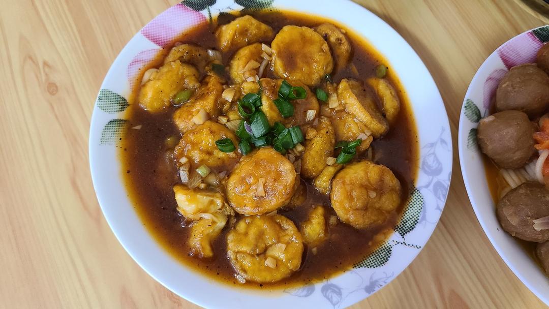 超嫩巨下饭的茄汁日本豆腐，好吃到舔盘