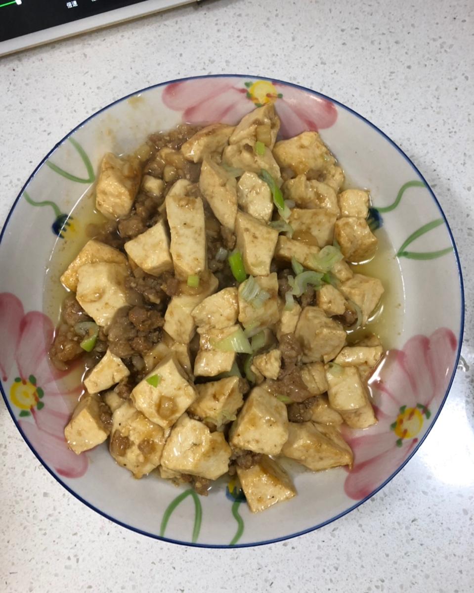 超级下饭的香菇肉沫豆腐