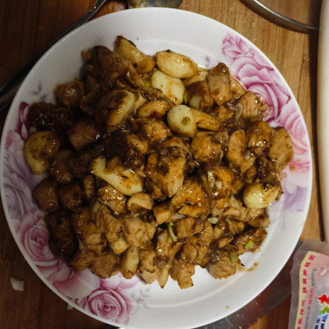 孜然蒜香鸡胸肉