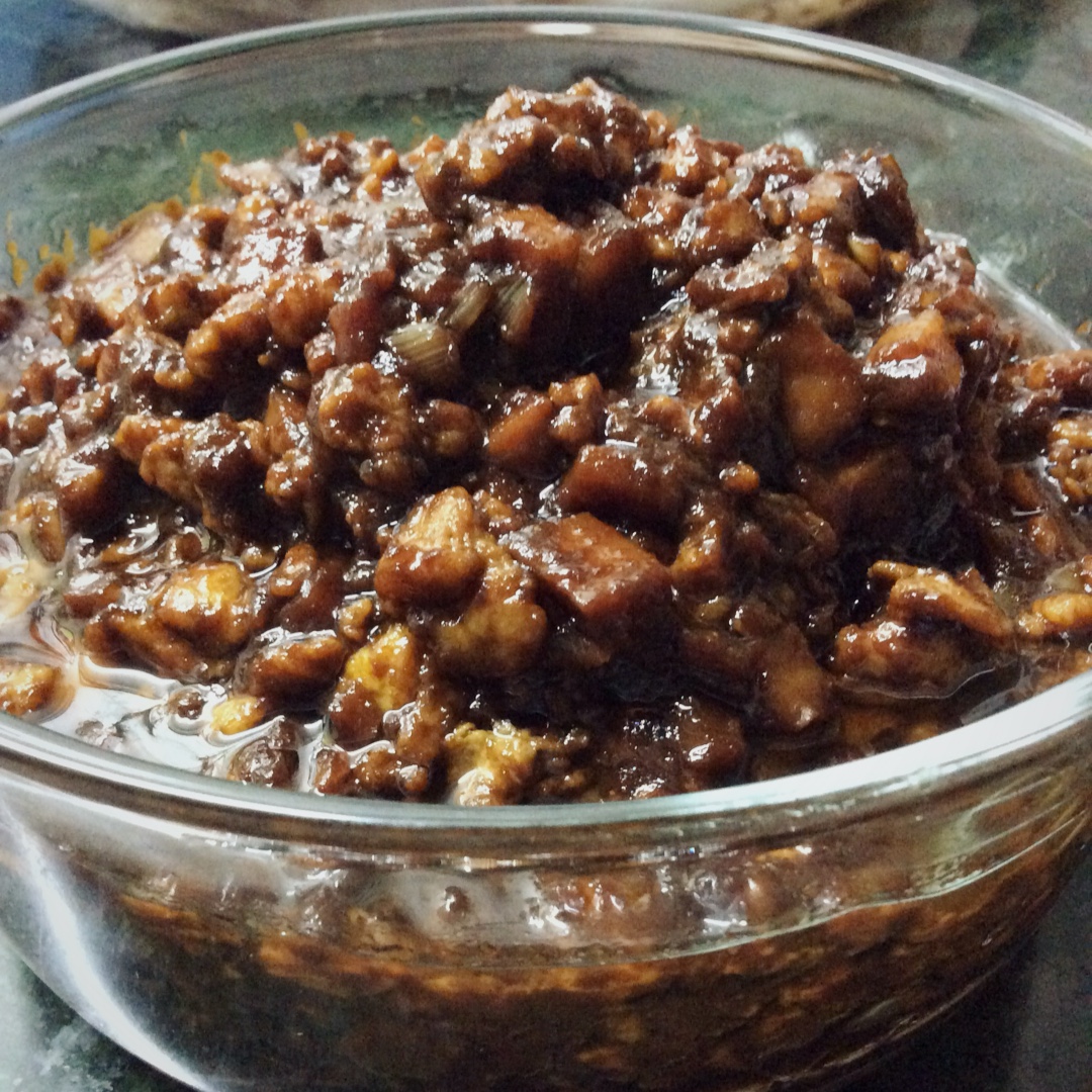 肉香素炸酱面（蛋素，植物五辛素）