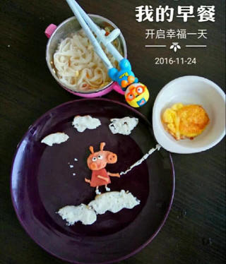 简易早餐——小猪佩奇