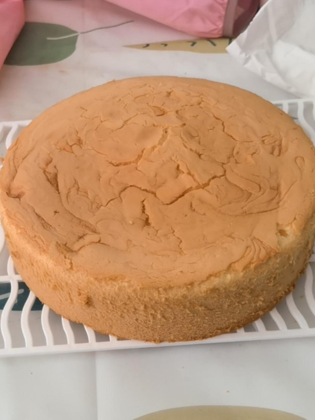 戚风蛋糕🎂8寸零失败（步骤超详细|问题详解）