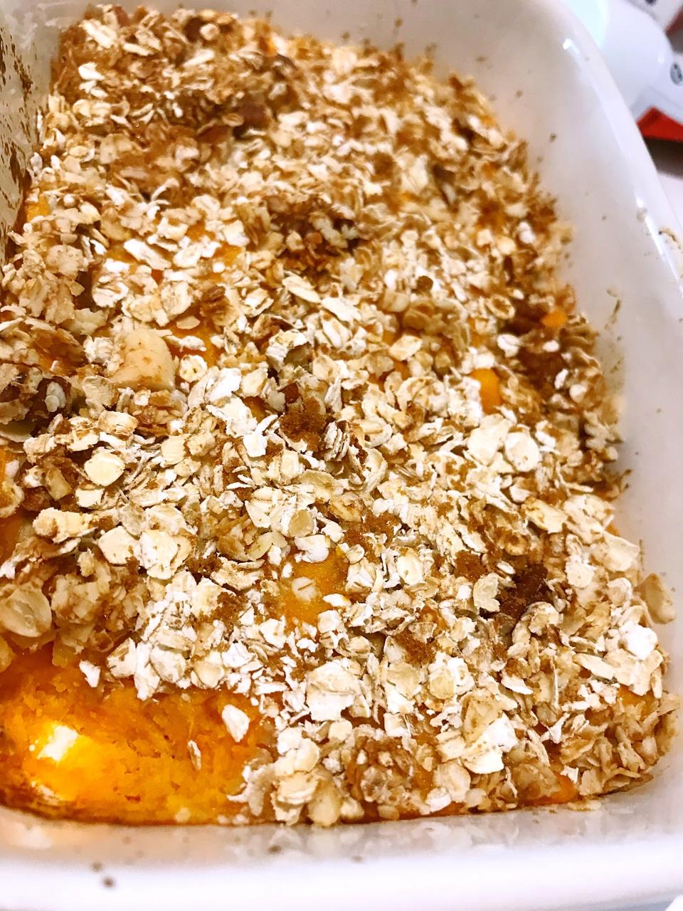 粉糯红薯泥配燕麦酥丨健康·三餐