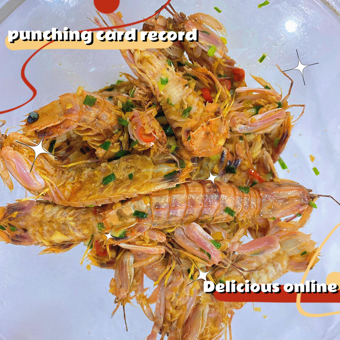 无油炸版的椒盐皮皮虾和巧拨虾壳的方法