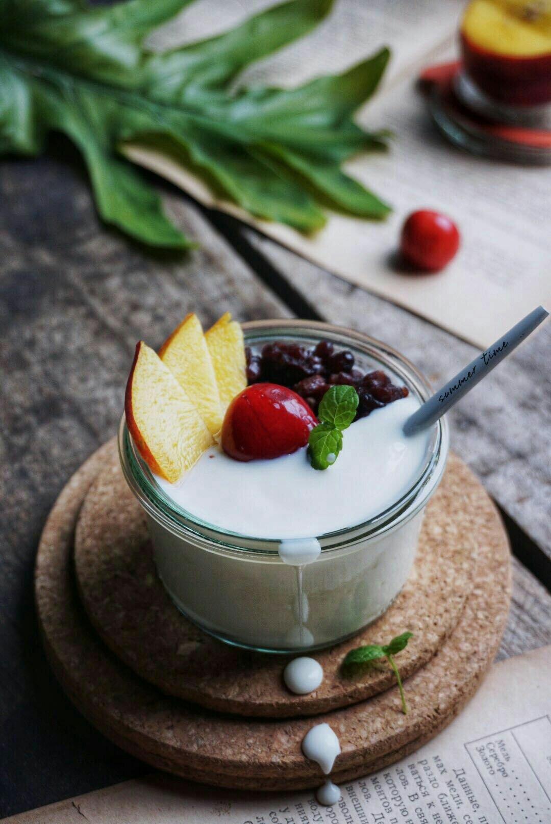 奶牛家的超easy自制健康无糖酸奶