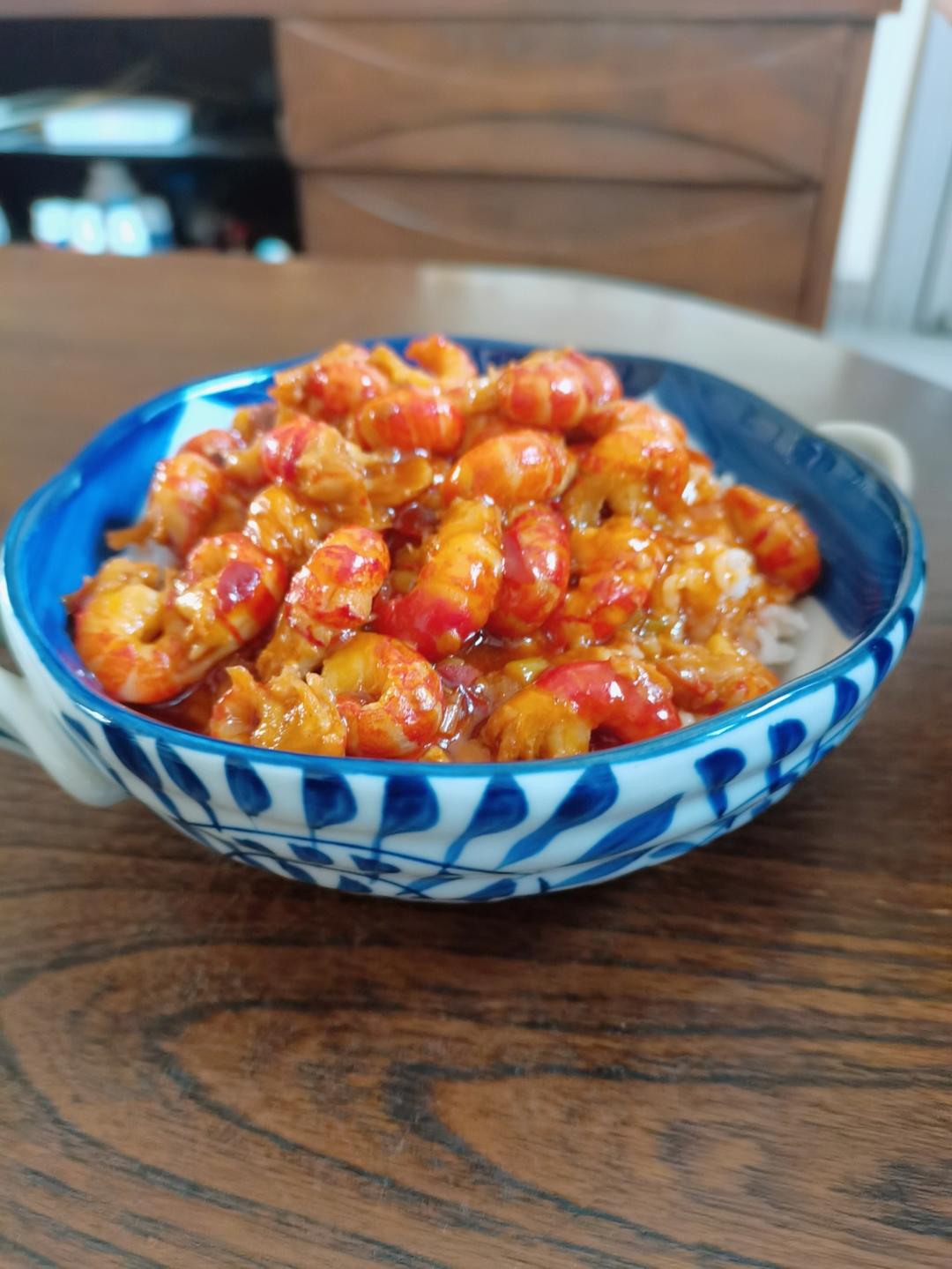 堂妈小厨——小龙虾盖饭