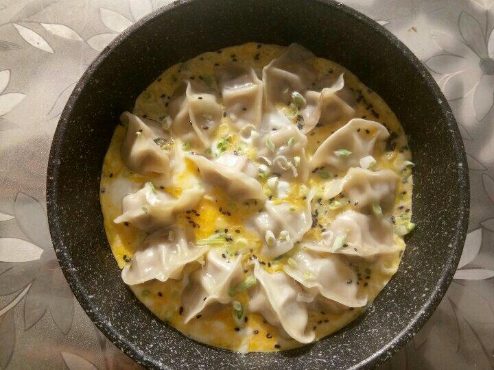 速冻饺子版煎饺