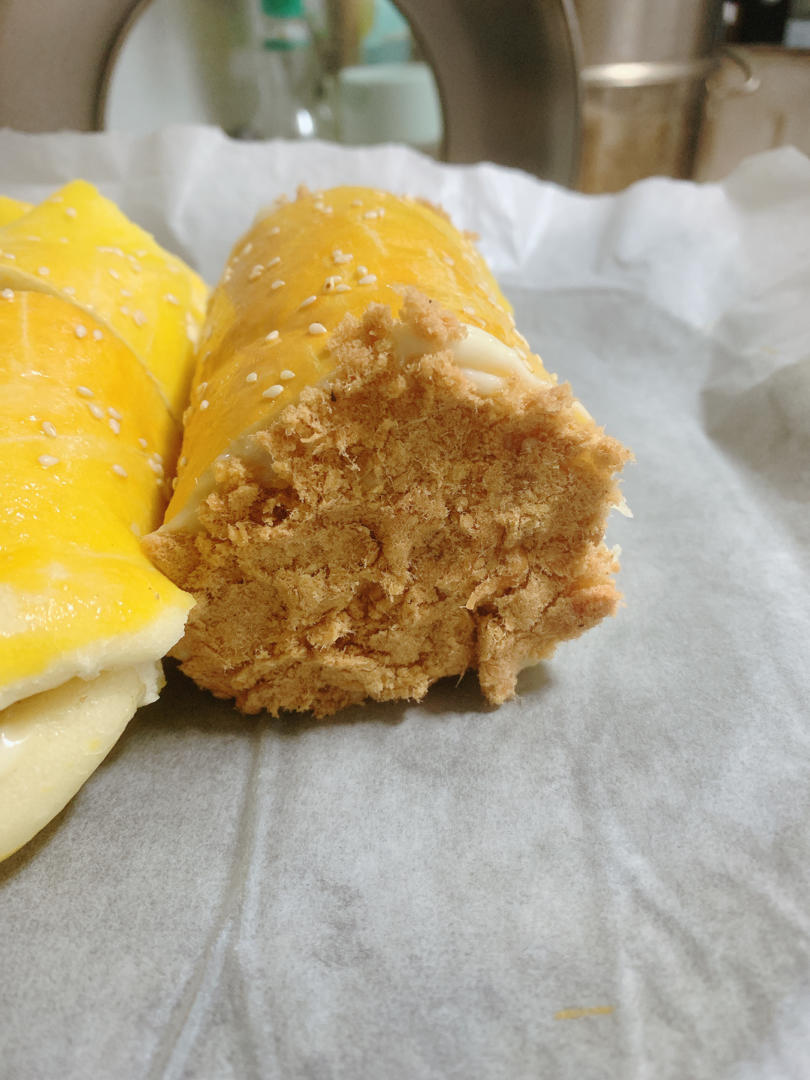 肉松面包卷