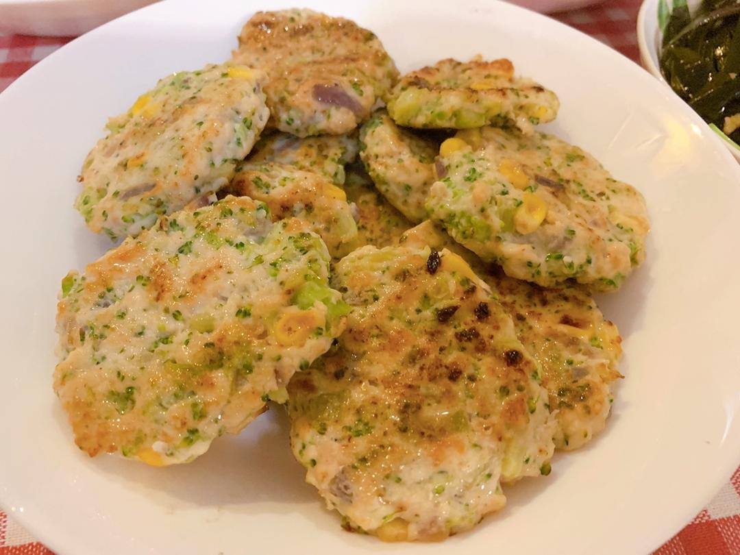 【蔬菜鸡肉饼】