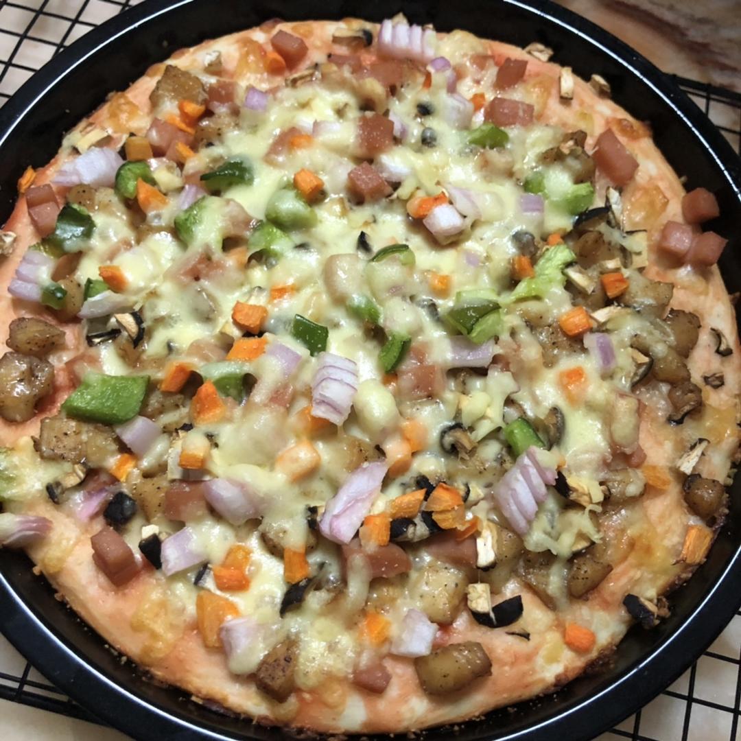 8寸纯手工什锦披萨