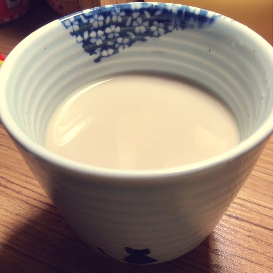 红茶豆浆