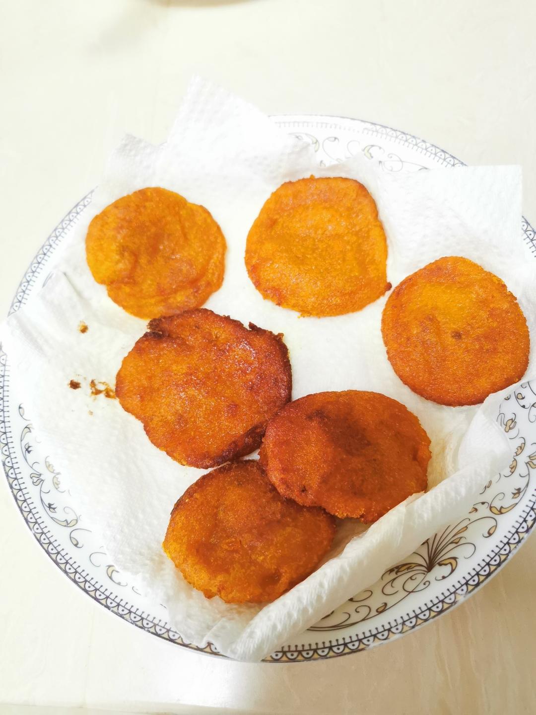 不会变形的南瓜饼