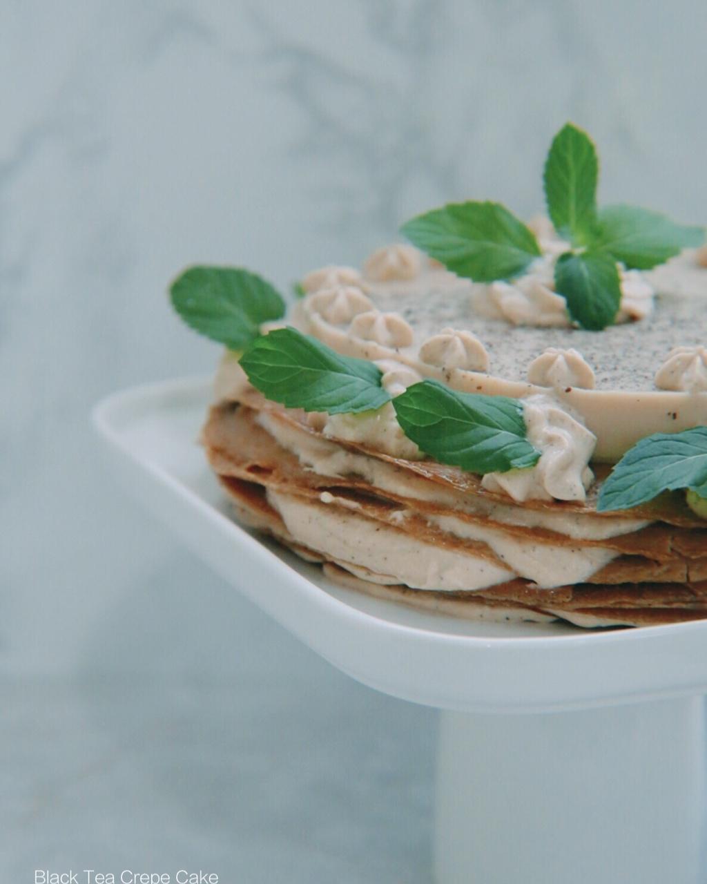 媲美Lady M的红茶千层蛋糕