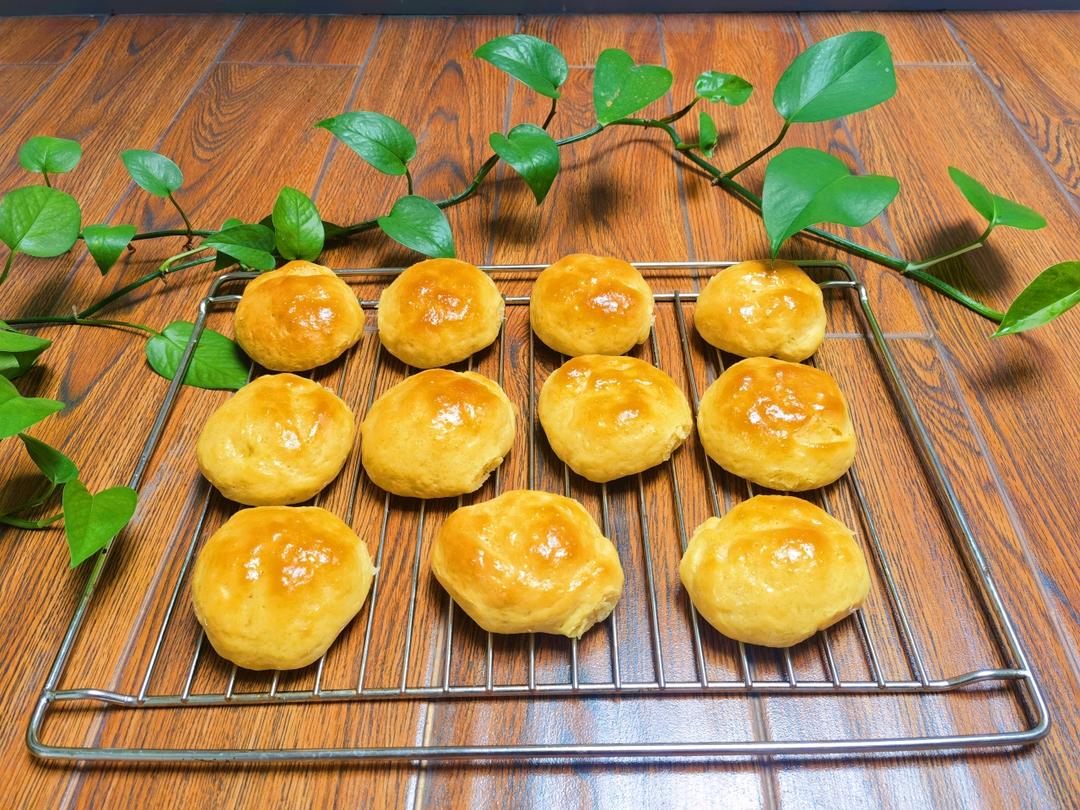 无油松软山药小餐包       （一次发酵不用手揉膜）