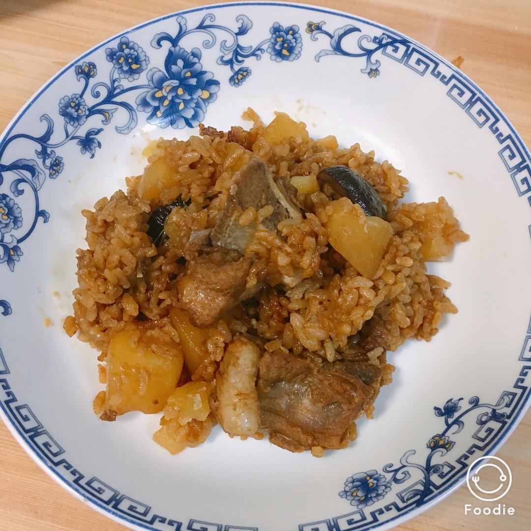 土豆焖饭（电饭锅版）