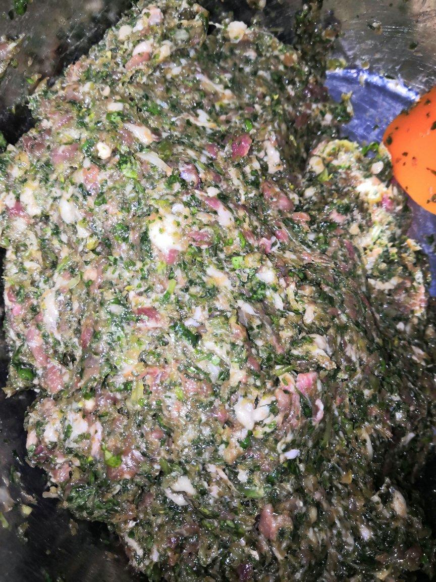 芹菜猪肉大馅饺子