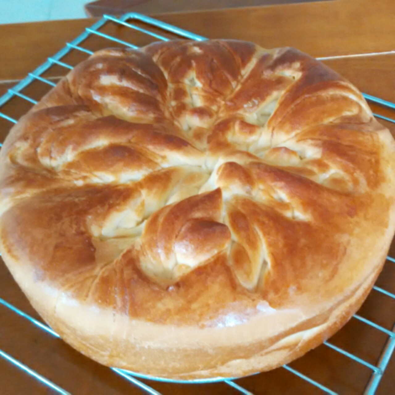 手撕千层花朵面包