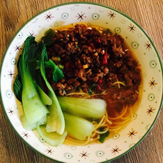 老上海辣肉面