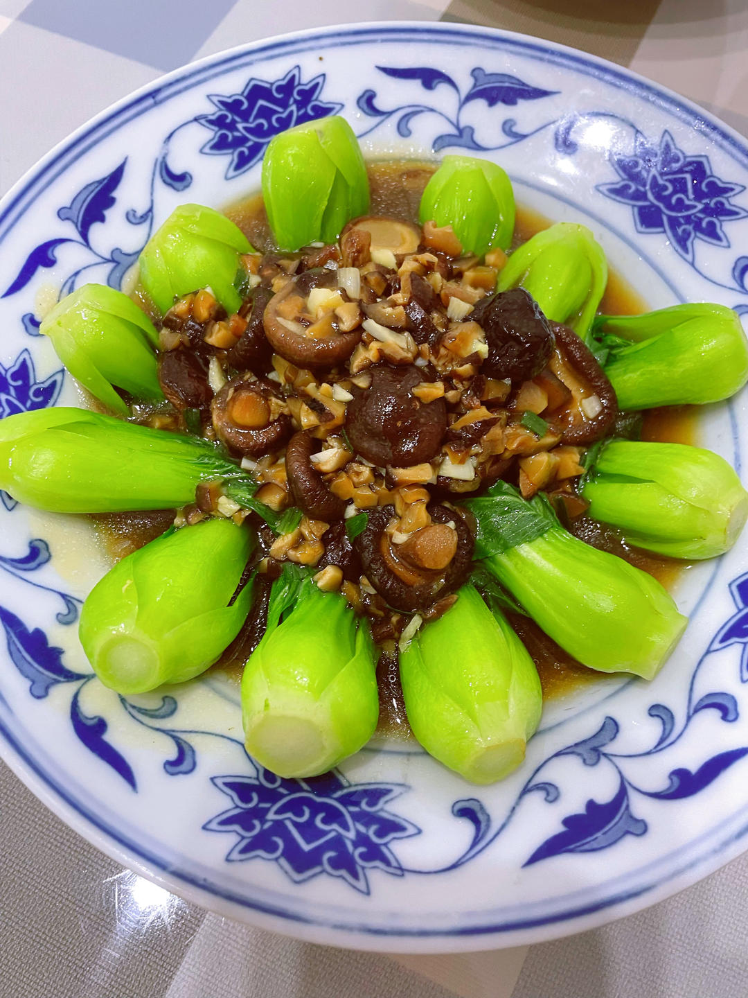 蚝油香菇小油菜