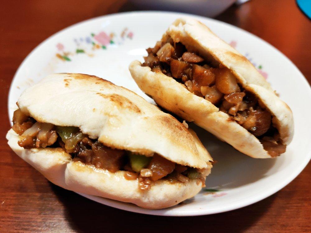肉夹馍(白吉馍的制作)