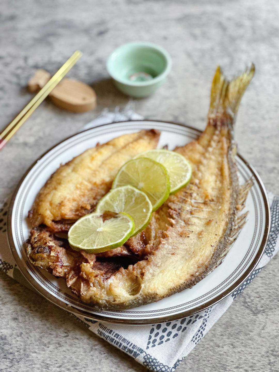 🐟香煎黄花鱼（外焦里嫩技巧）