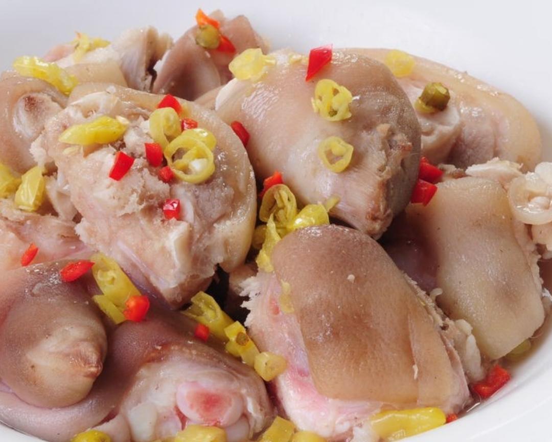 开胃猪蹄的做法