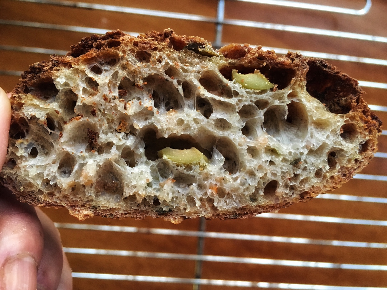 【Tartine Bread】天然酵种坚果橄榄欧包