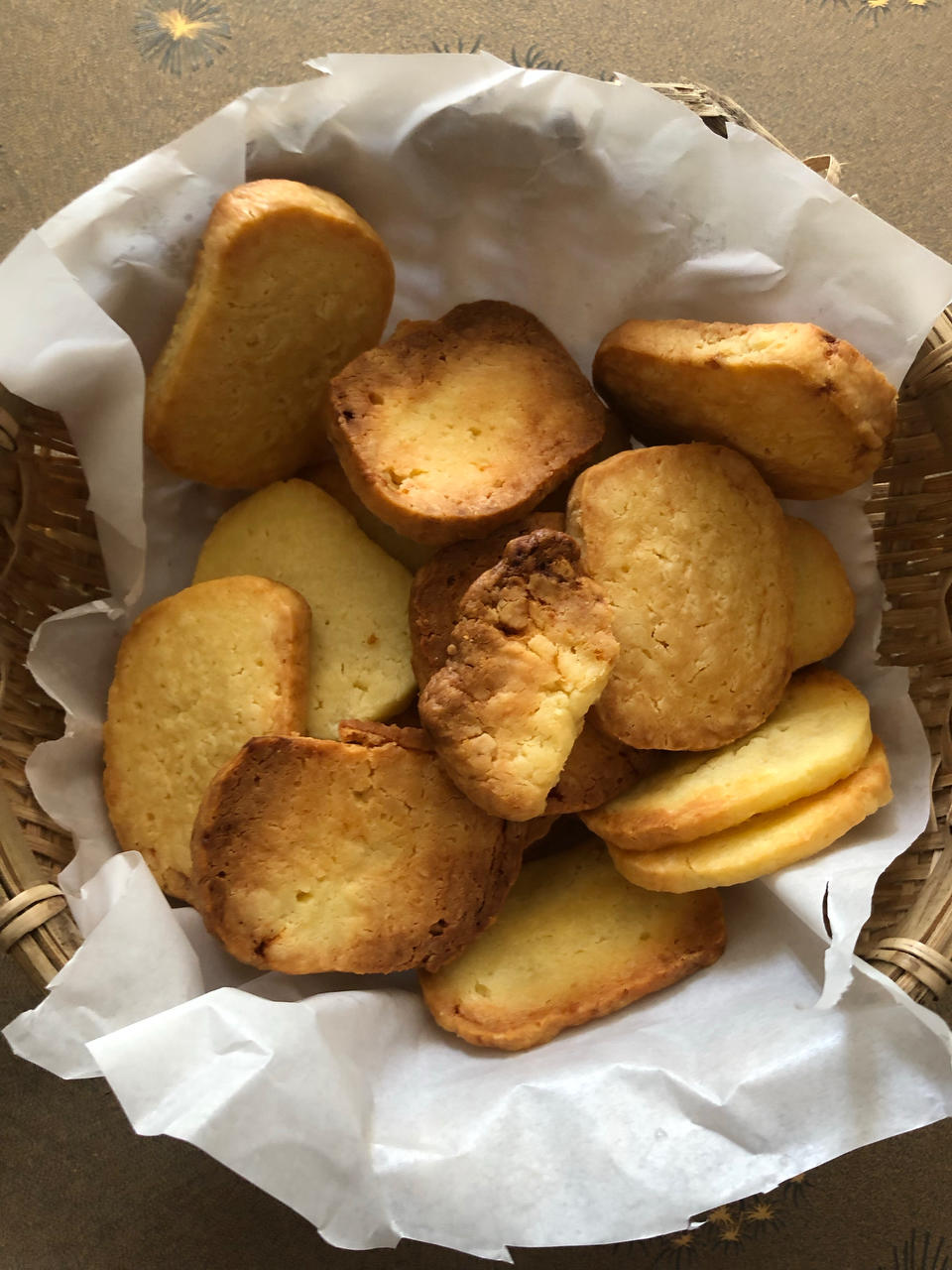 免打发❗️零失败❗️黄金芝士咸味饼干❗️