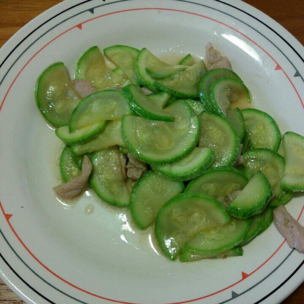 角瓜炒肉
