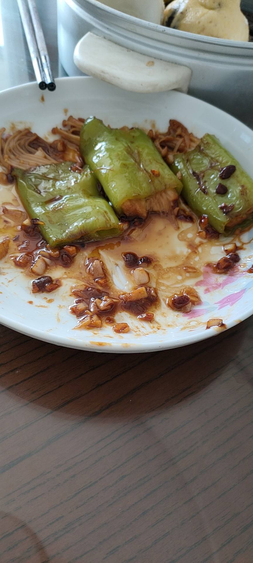 青椒金针菇