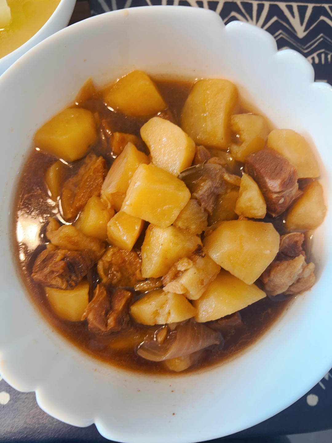 番茄土豆炖牛腩
