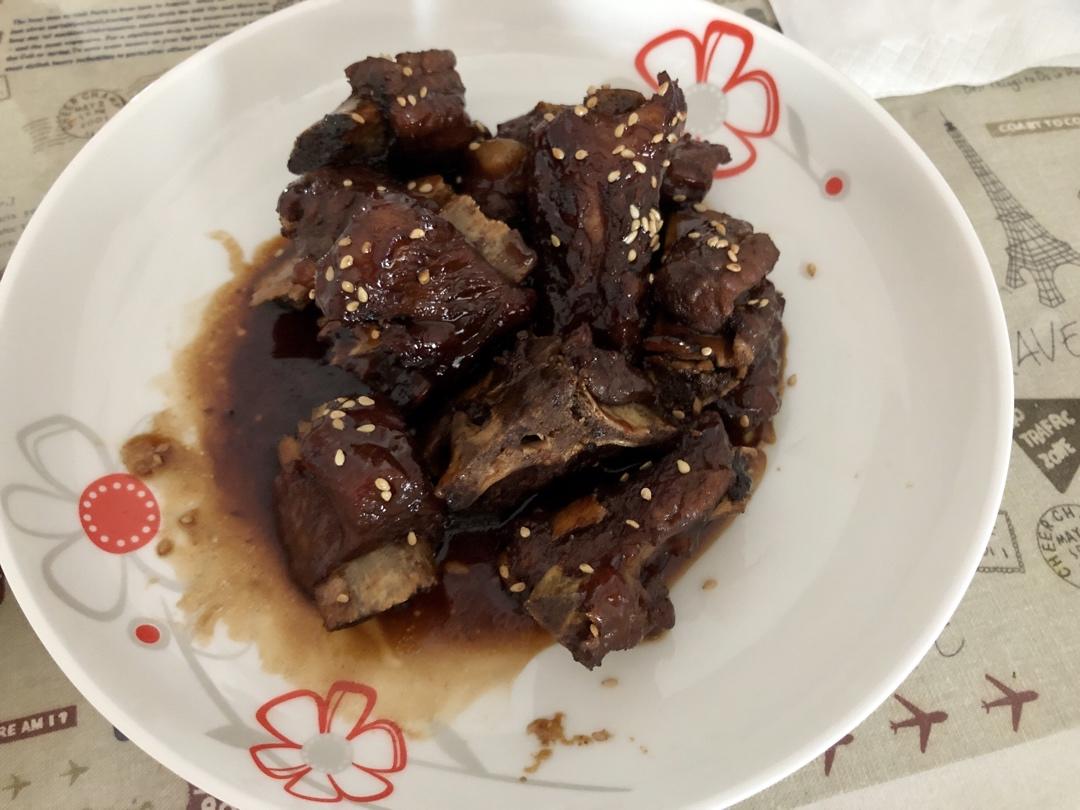 糖醋排骨/糖醋小排（不放油）（12345口诀做出正宗上海本帮）