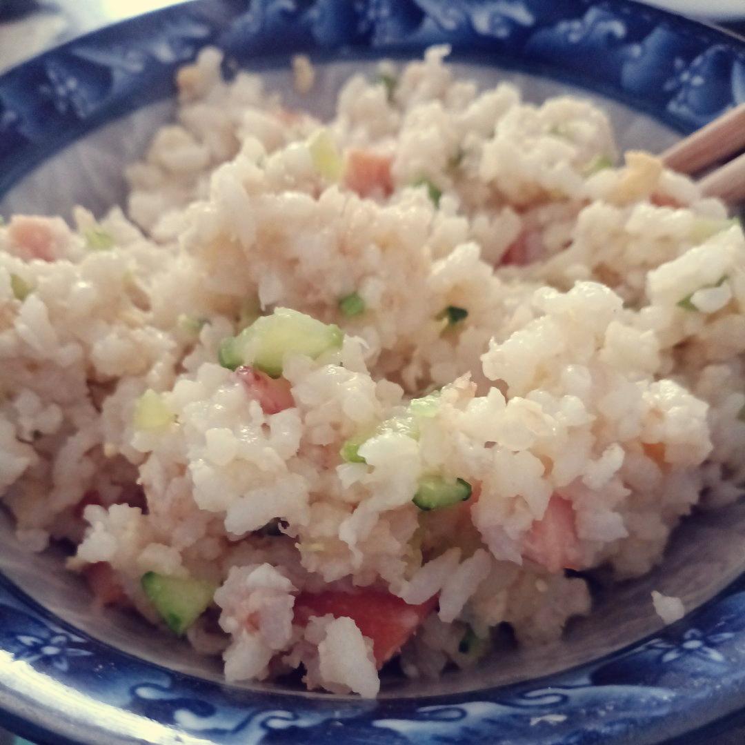 炒米饭蛋炒饭二十分钟快手家常