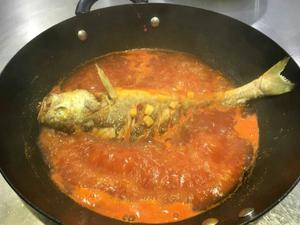 茄汁黄鱼的做法 步骤3