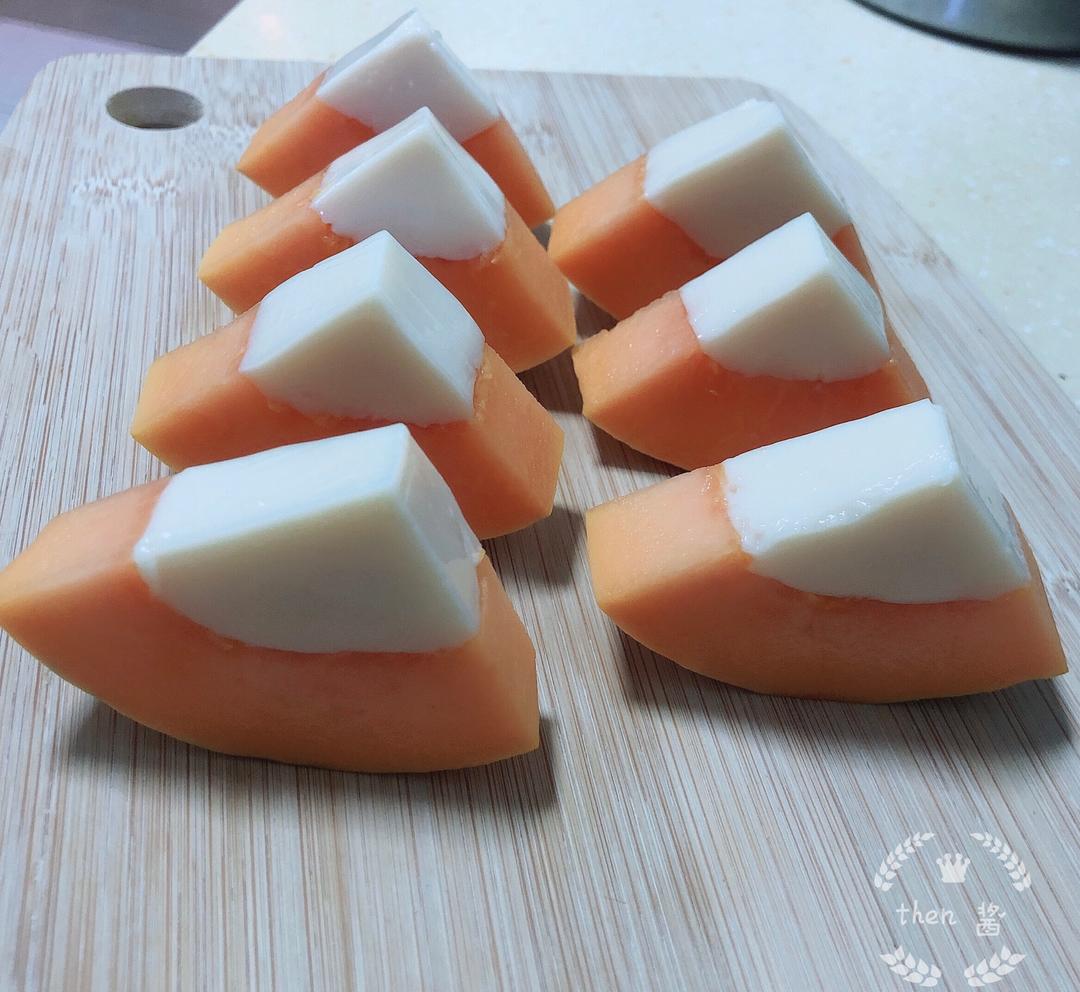 木瓜旺仔牛奶冻的做法