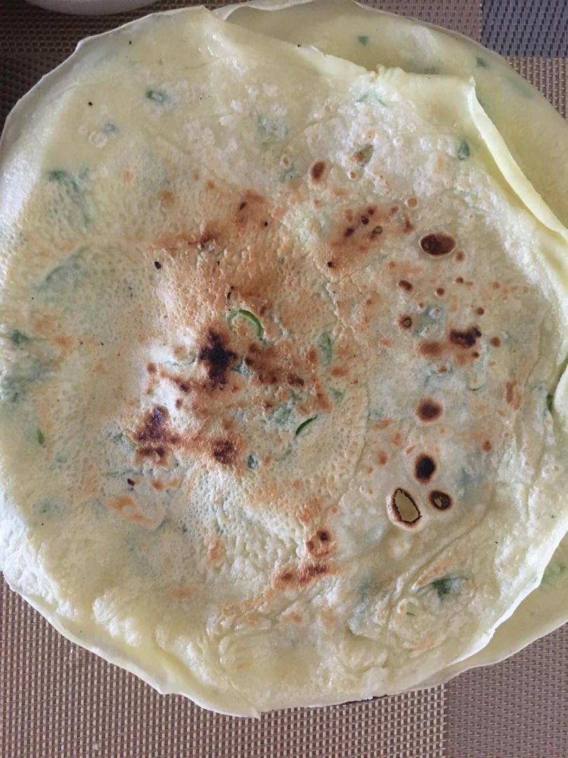 葱花鸡蛋饼