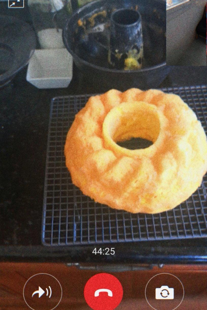 超细腻的南瓜戚风蛋糕