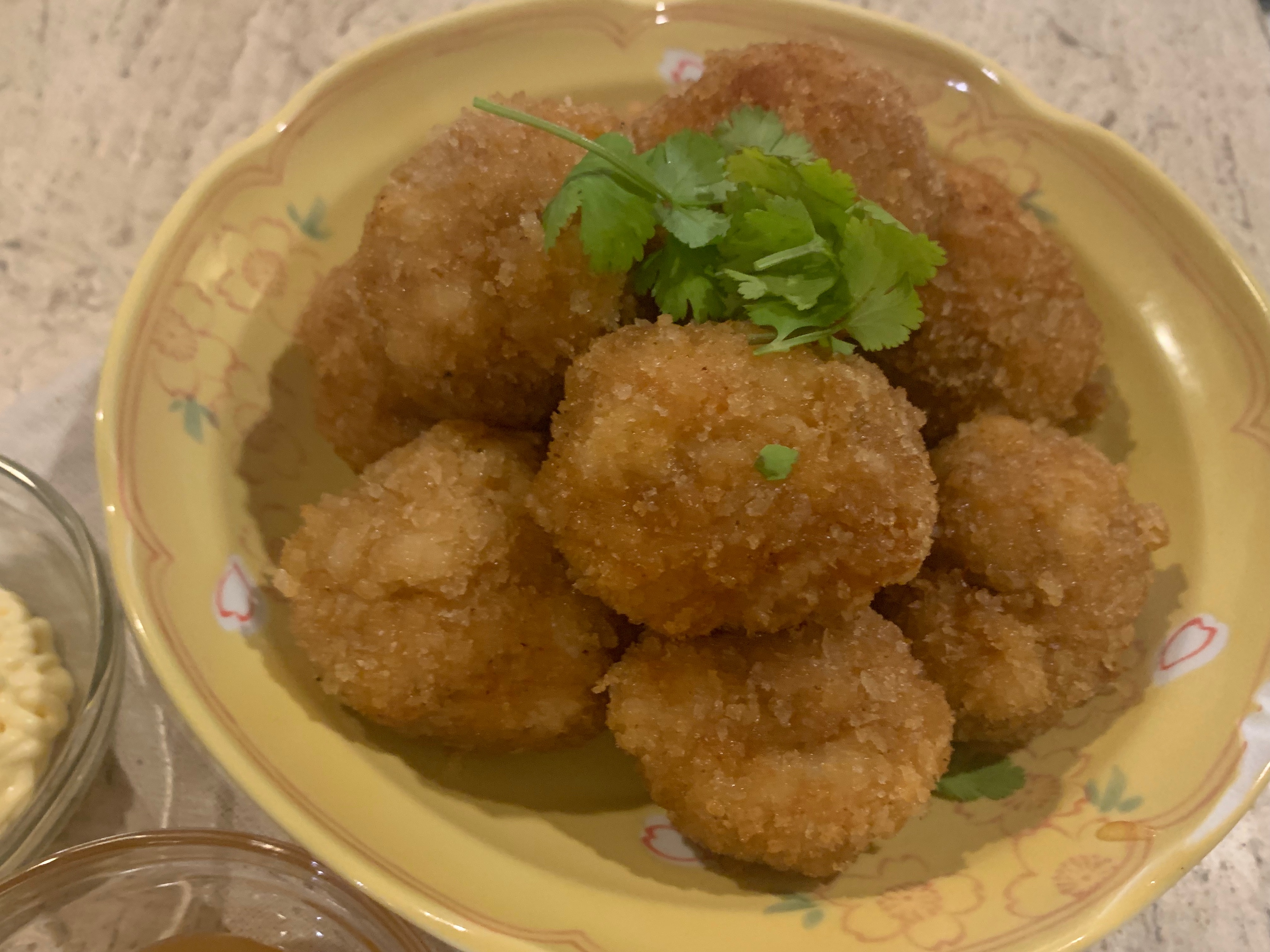 泰式炸蝦餅 ( Thai style fried shrimp cake )的做法