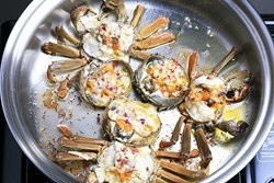 黄油焗螃蟹的做法 步骤6
