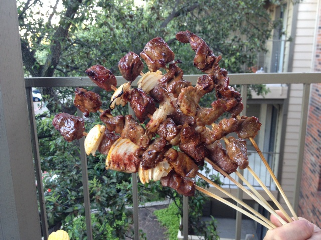 烤羊肉串