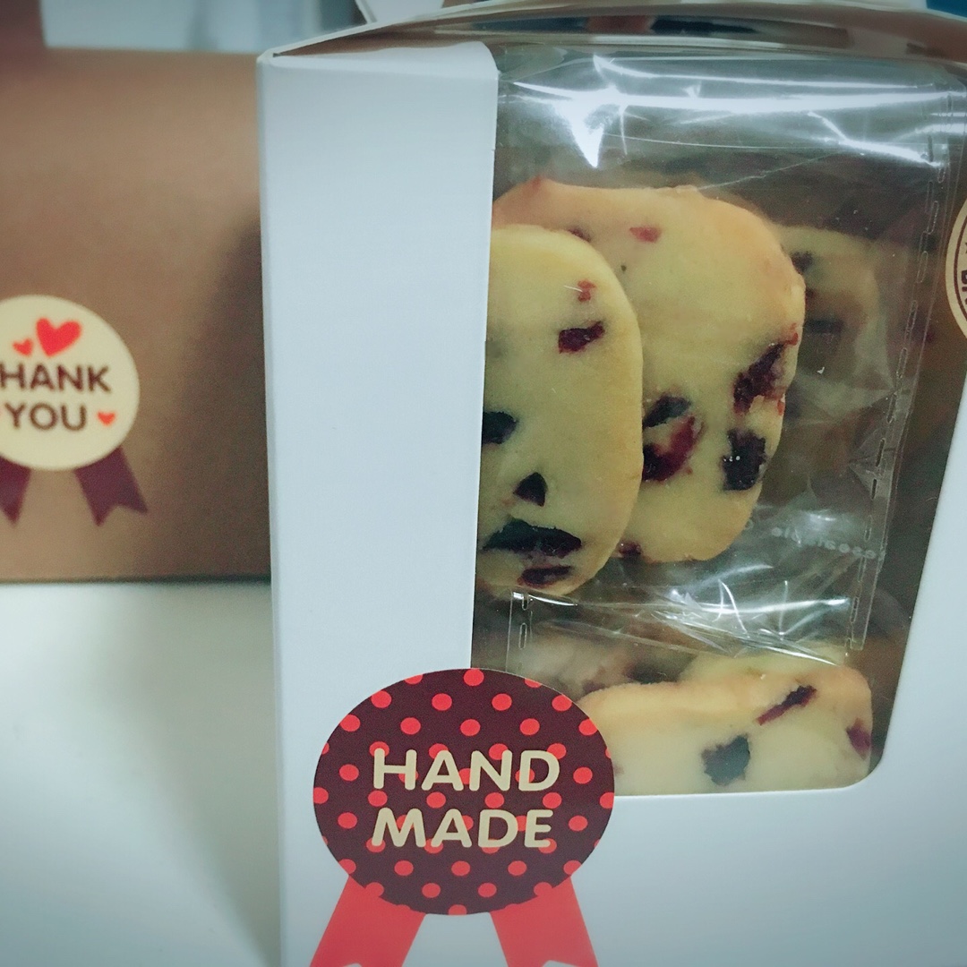 低糖少油版蔓越莓饼干