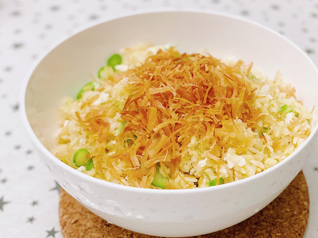 瑶柱蛋白炒饭