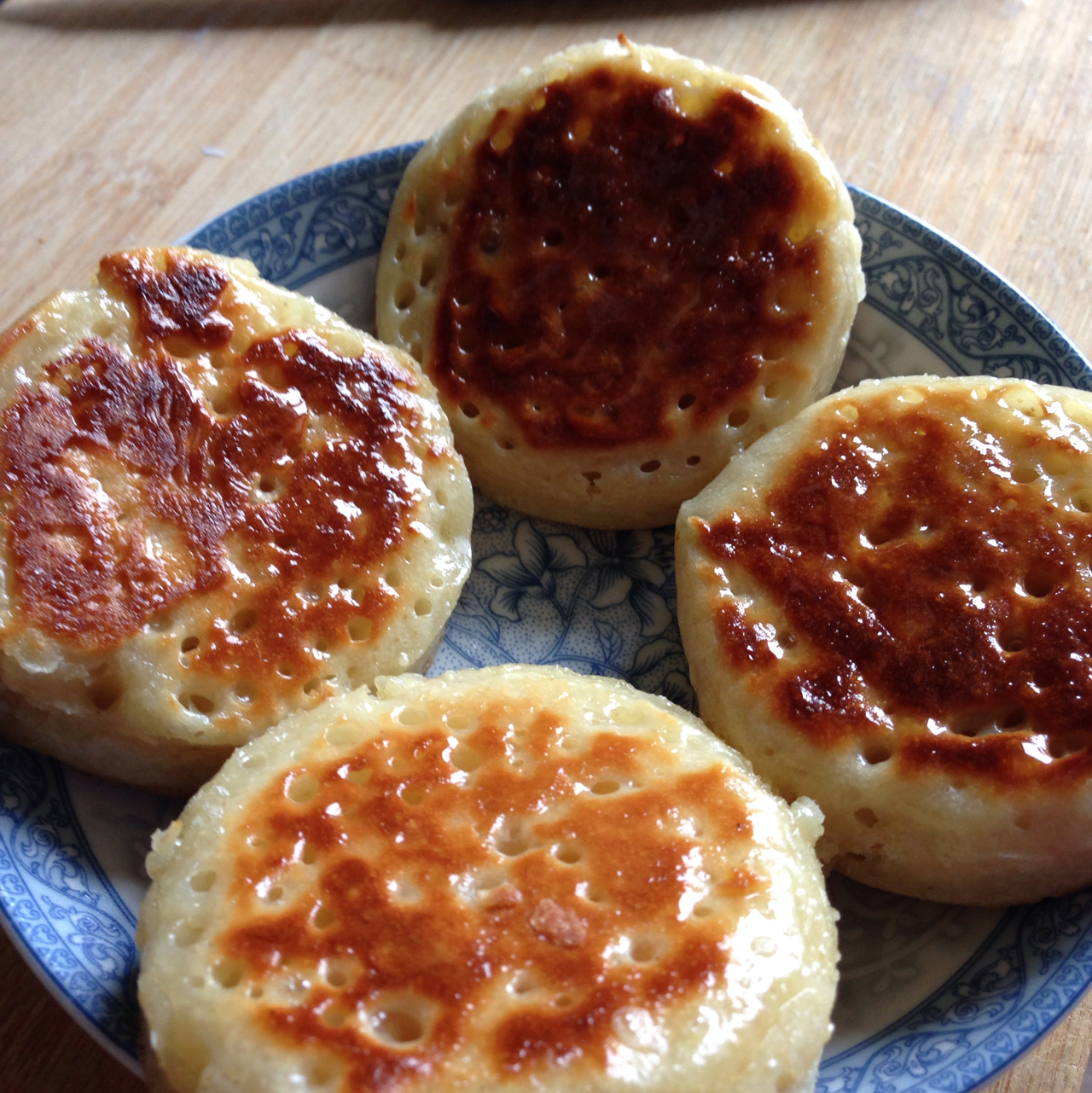 英式烤面饼 crumpet