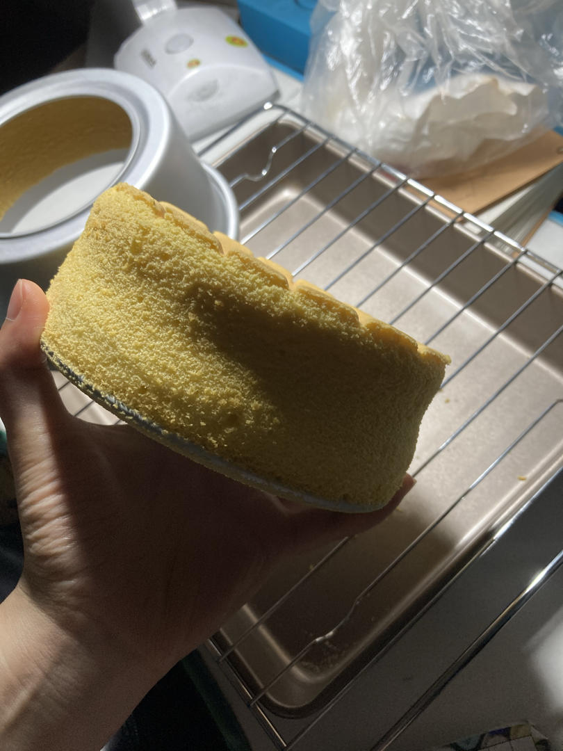 6寸 戚风蛋糕